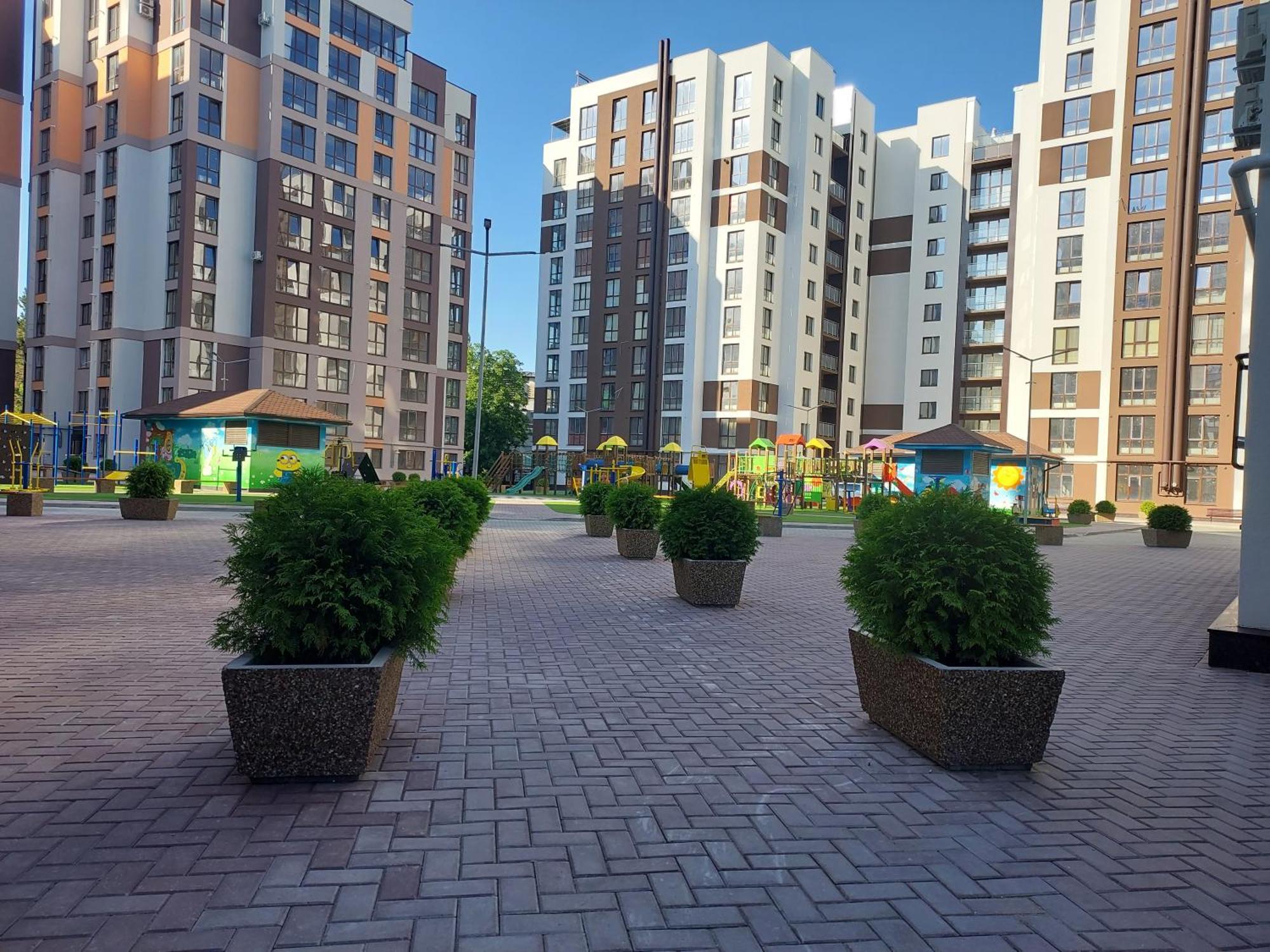 Аэропорт Апартаменты 24&24 Chişinau Exteriör bild